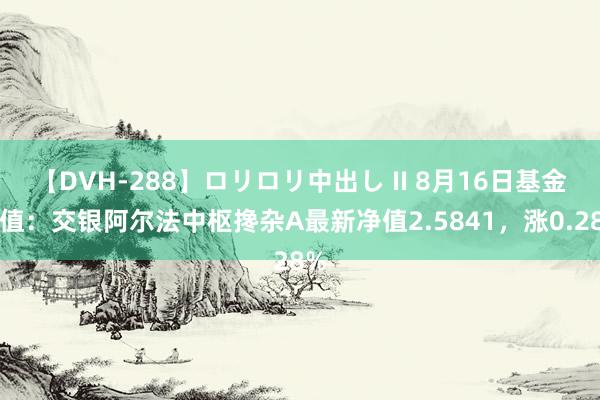 【DVH-288】ロリロリ中出し II 8月16日基金净值：交银阿尔法中枢搀杂A最新净值2.5841，涨0.28%