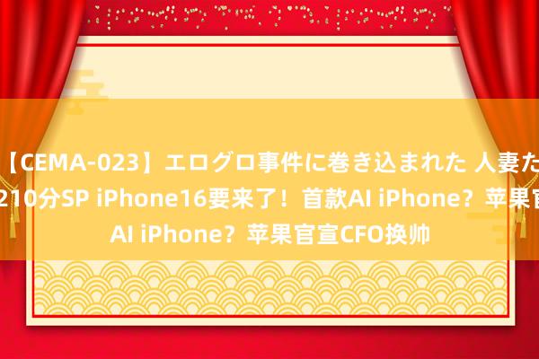 【CEMA-023】エログロ事件に巻き込まれた 人妻たちの昭和史 210分SP iPhone16要来了！首款AI iPhone？苹果官宣CFO换帅